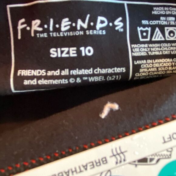 Warner’s Bros FRIENDS Girls Friends Underwear Brief 4 Pack - Picture 6 of 10